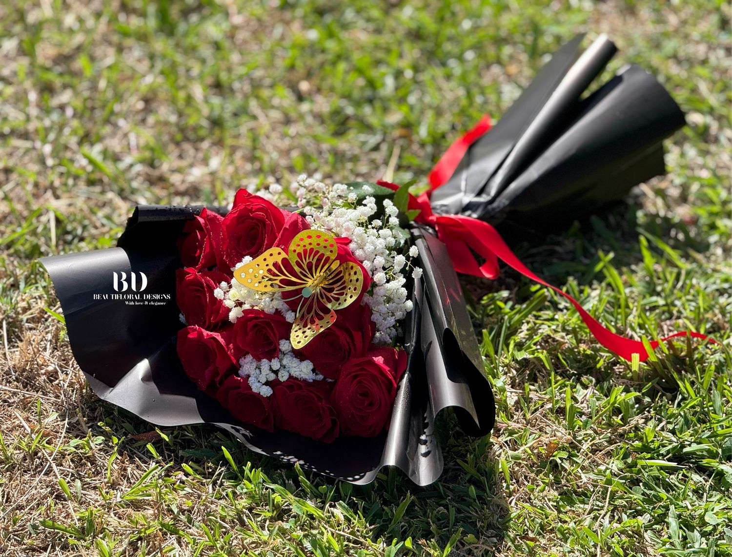 10 rose signature lux bouquet