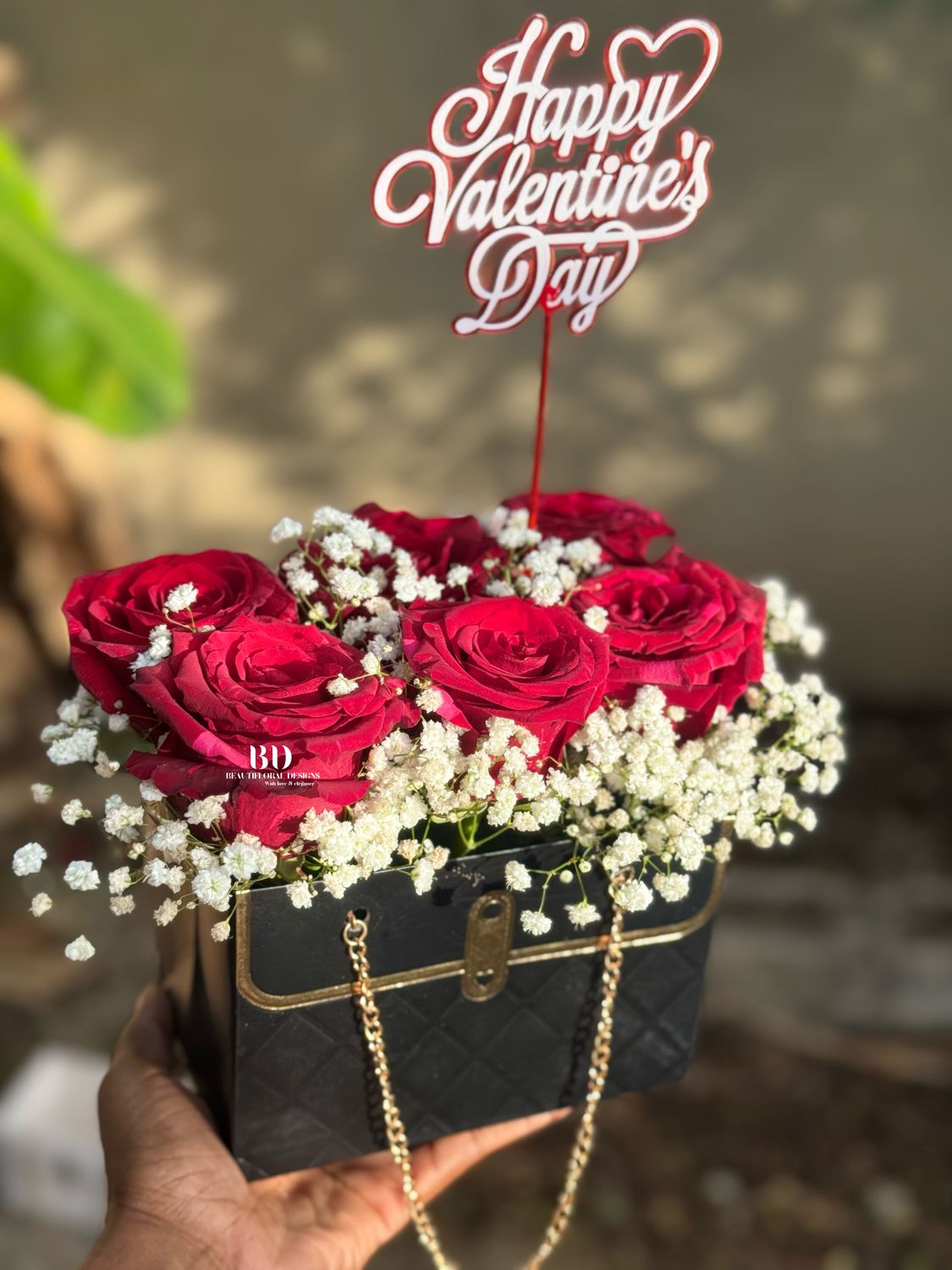 6 rose tote bag
