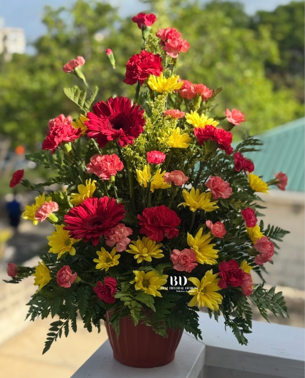 Sunset Floral