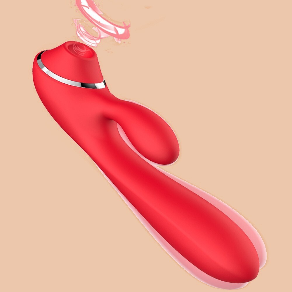 Vibrador com Sugador de Clitóris