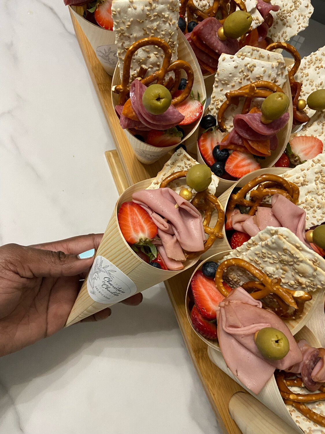 Charcuterie Cones (12)