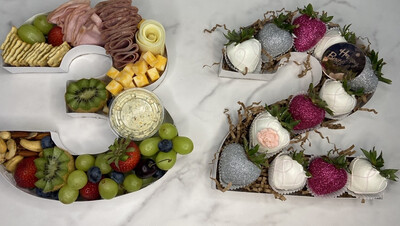 Chocolate &amp; Charcuterie Number Box