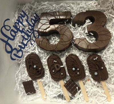 Chocolate Number Gift Box