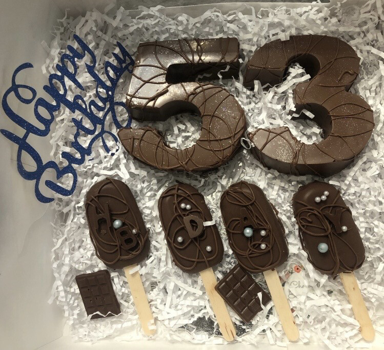Chocolate Number Gift Box