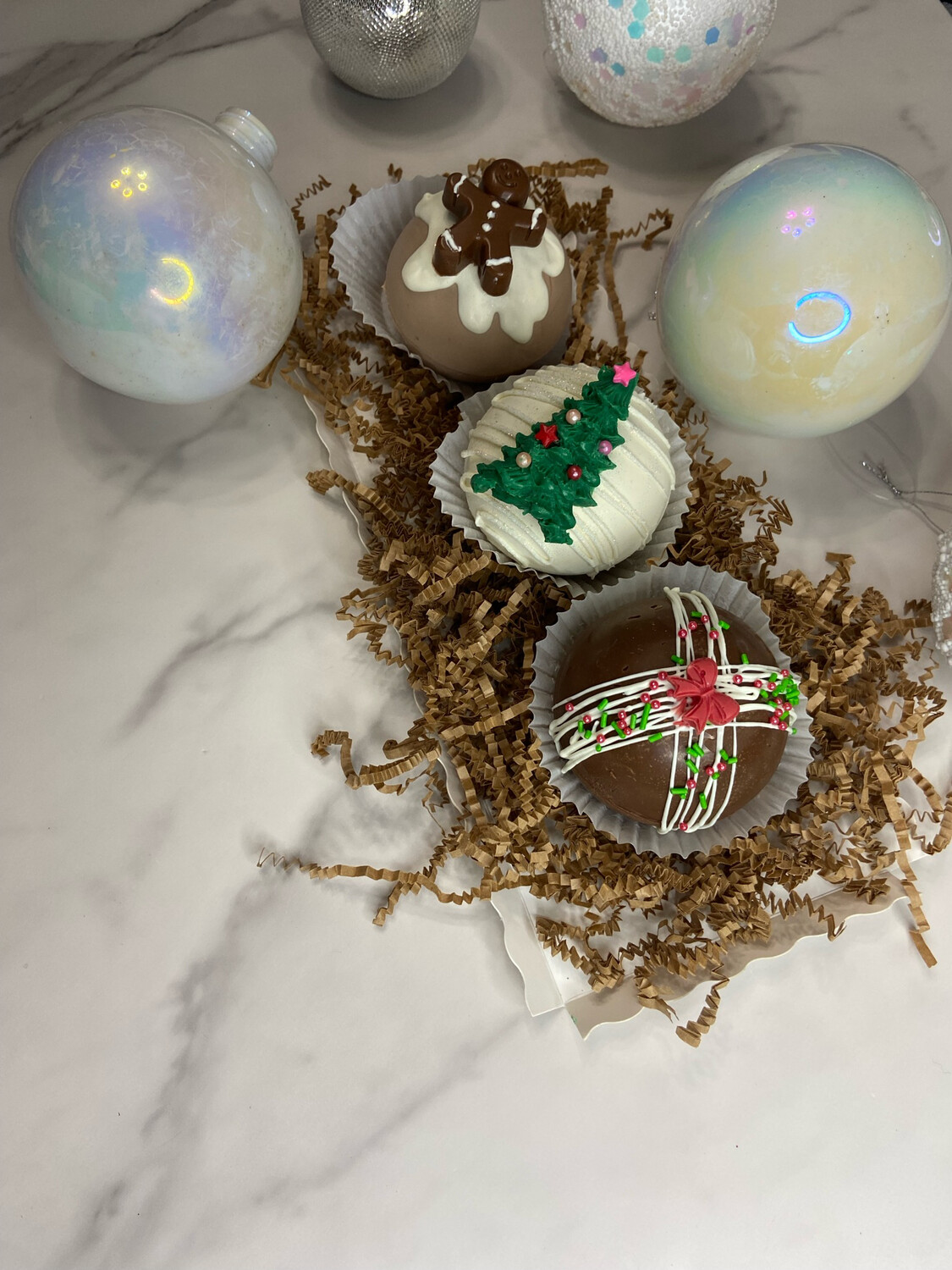 Butterscotch Hot Chocolate Bomb