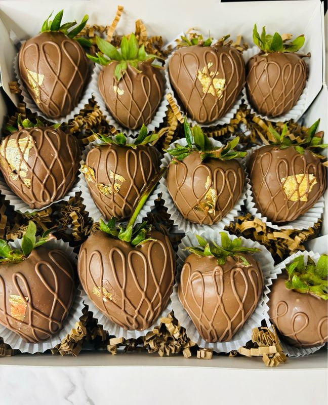 24k Chocolate Covered Strawberries
