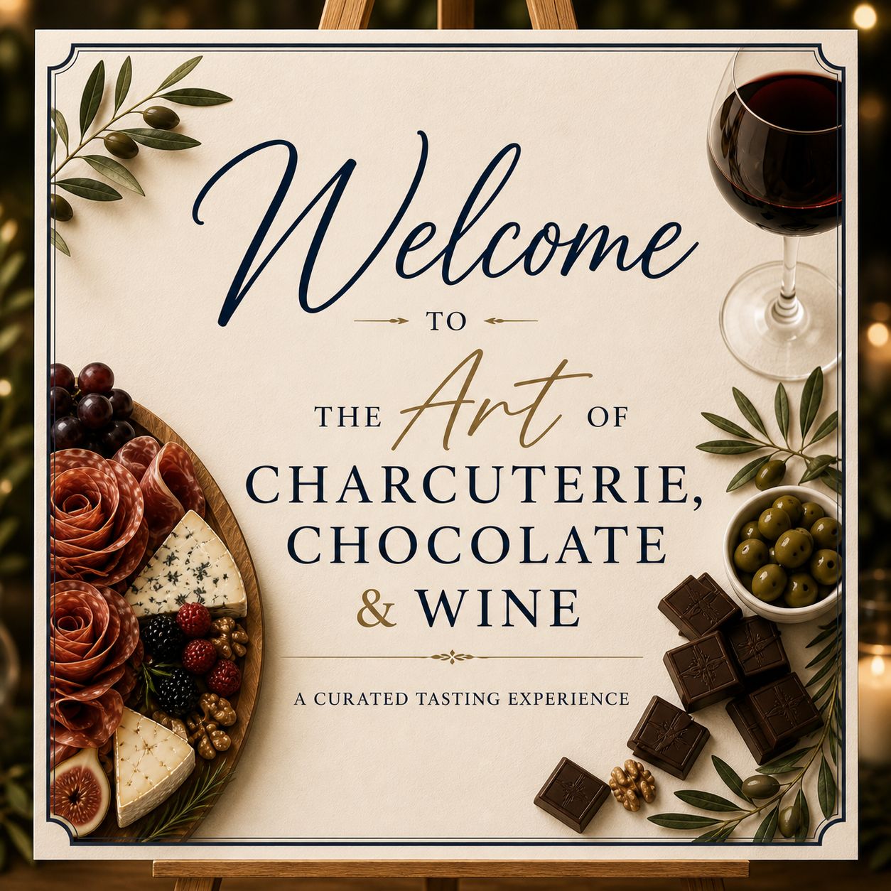 The Art of Charcuterie, Chocolate &amp; Wine