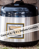 4-PACK - SaratogaJacks 5.5 L Deluxe Thermal Cooker