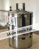 3 Layer Zebra pots 14 cm