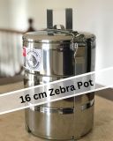 3 Layer Zebra pots 16 cm