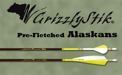 GrizzlyStik Alaskan Arrows 1/2 doz.