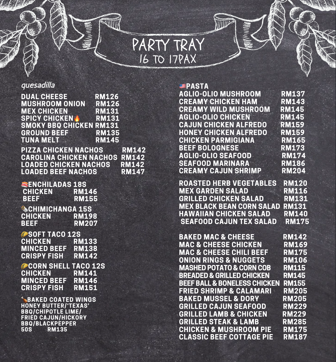 PARTY TRAYS XL