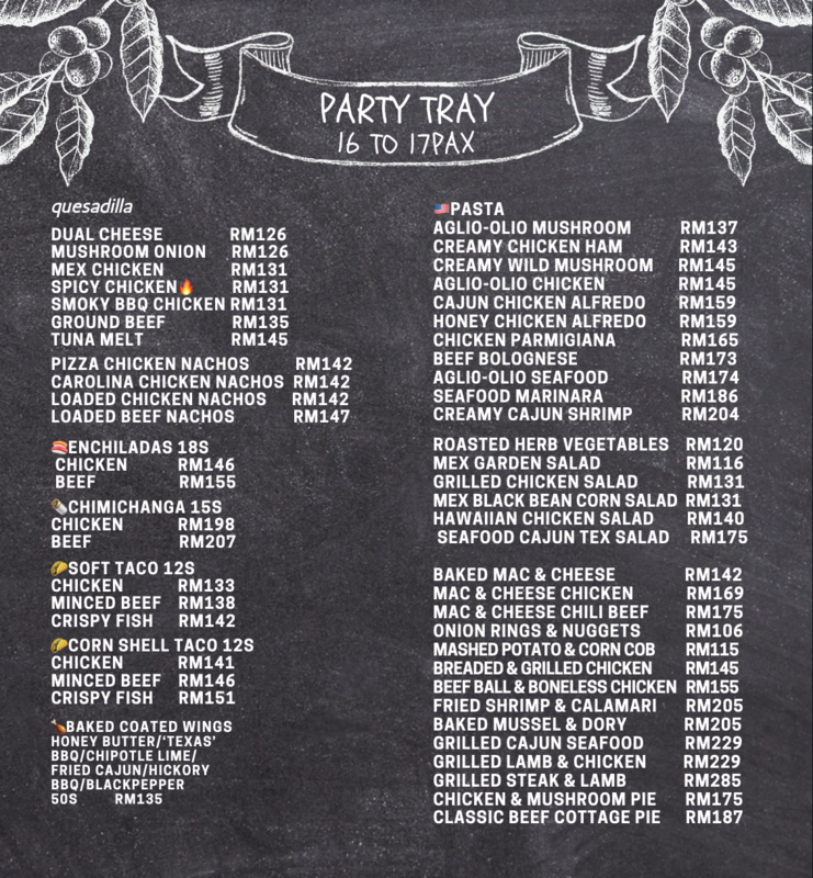 PARTY TRAYS XL