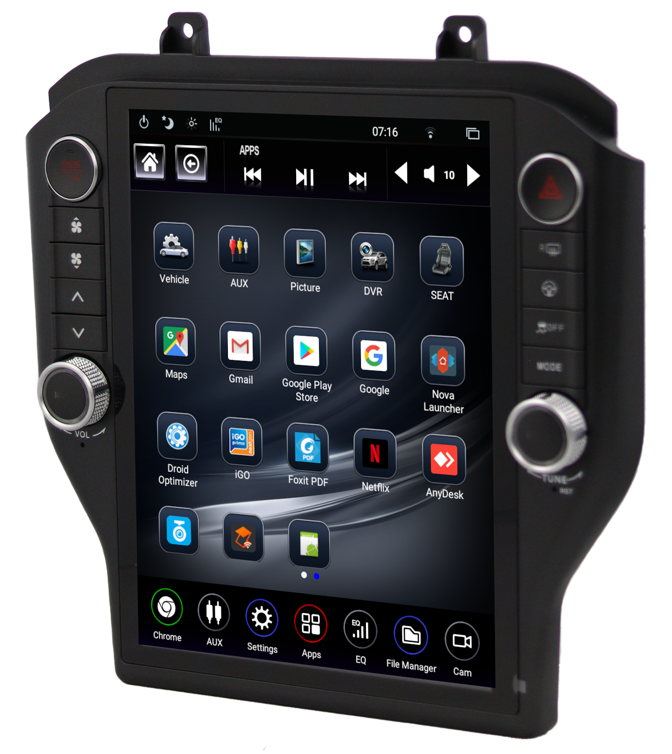 Linkswell 2015-UP Ford Mustang Generation 5 T-Style Radio