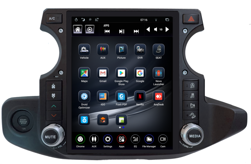 Linkswell 2018-UP Jeep Wrangler JL / Gladiator JT Generation 5 T-Style Radio