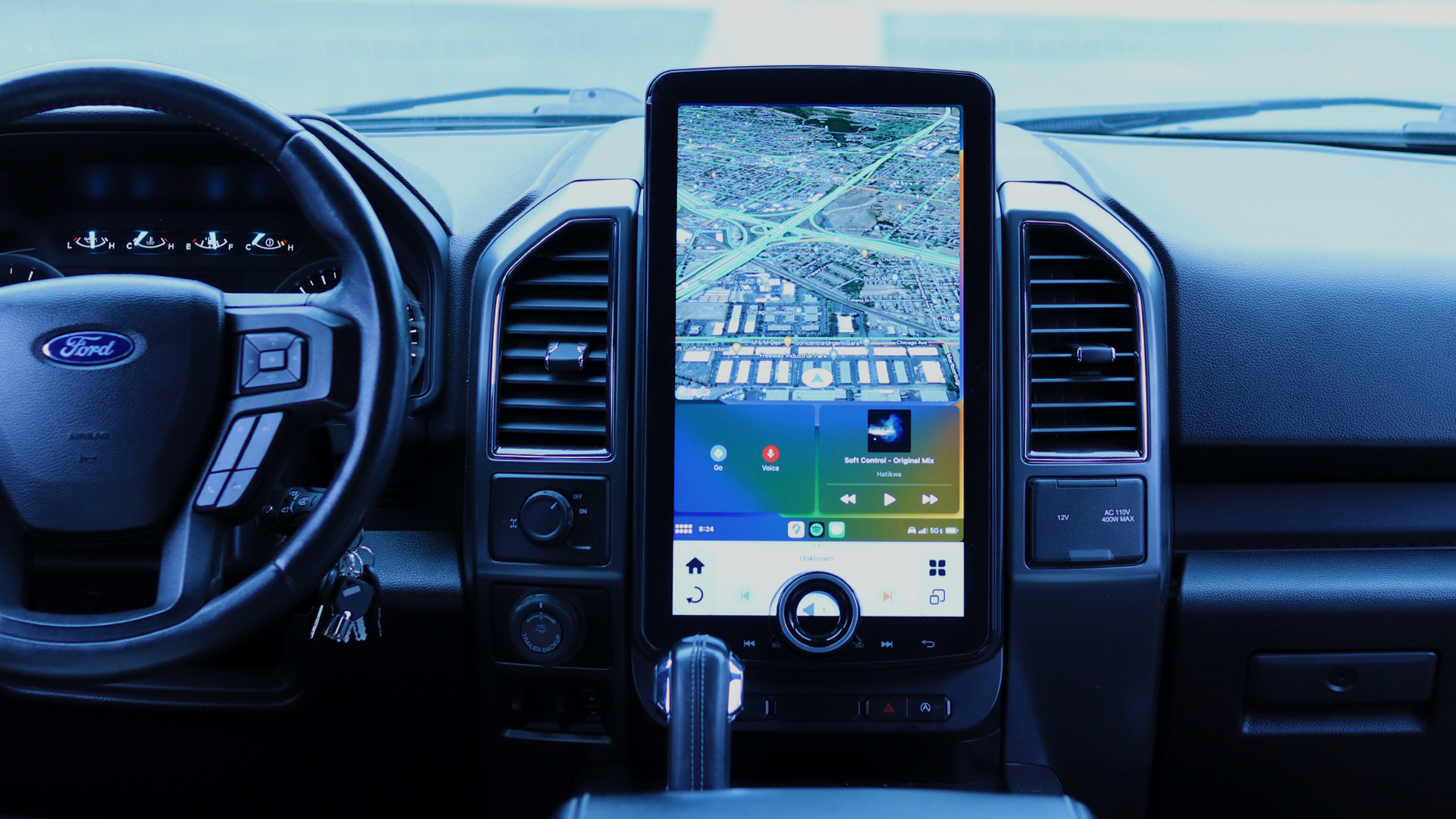 Linkswell 2015-2020 Ford F-150 2017-2020 Ford Super Duty T-Style XL Radio