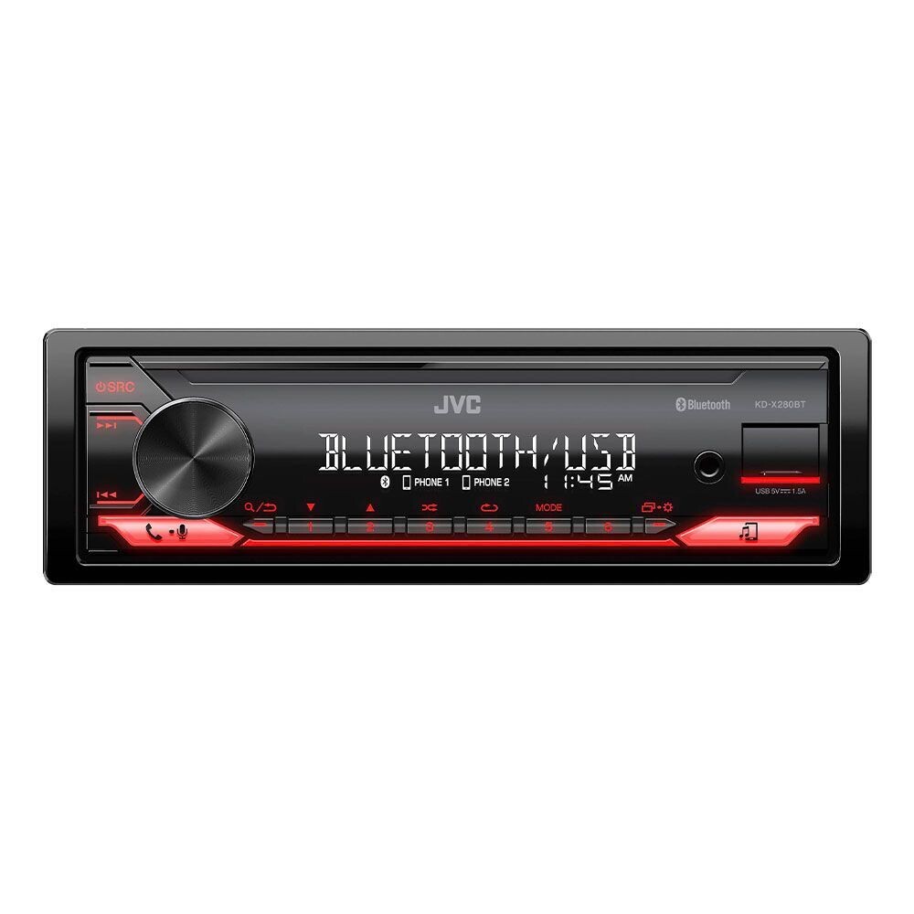 JVC Radio with Bluetooth for Audio Streaming & Hands-Free Calling
