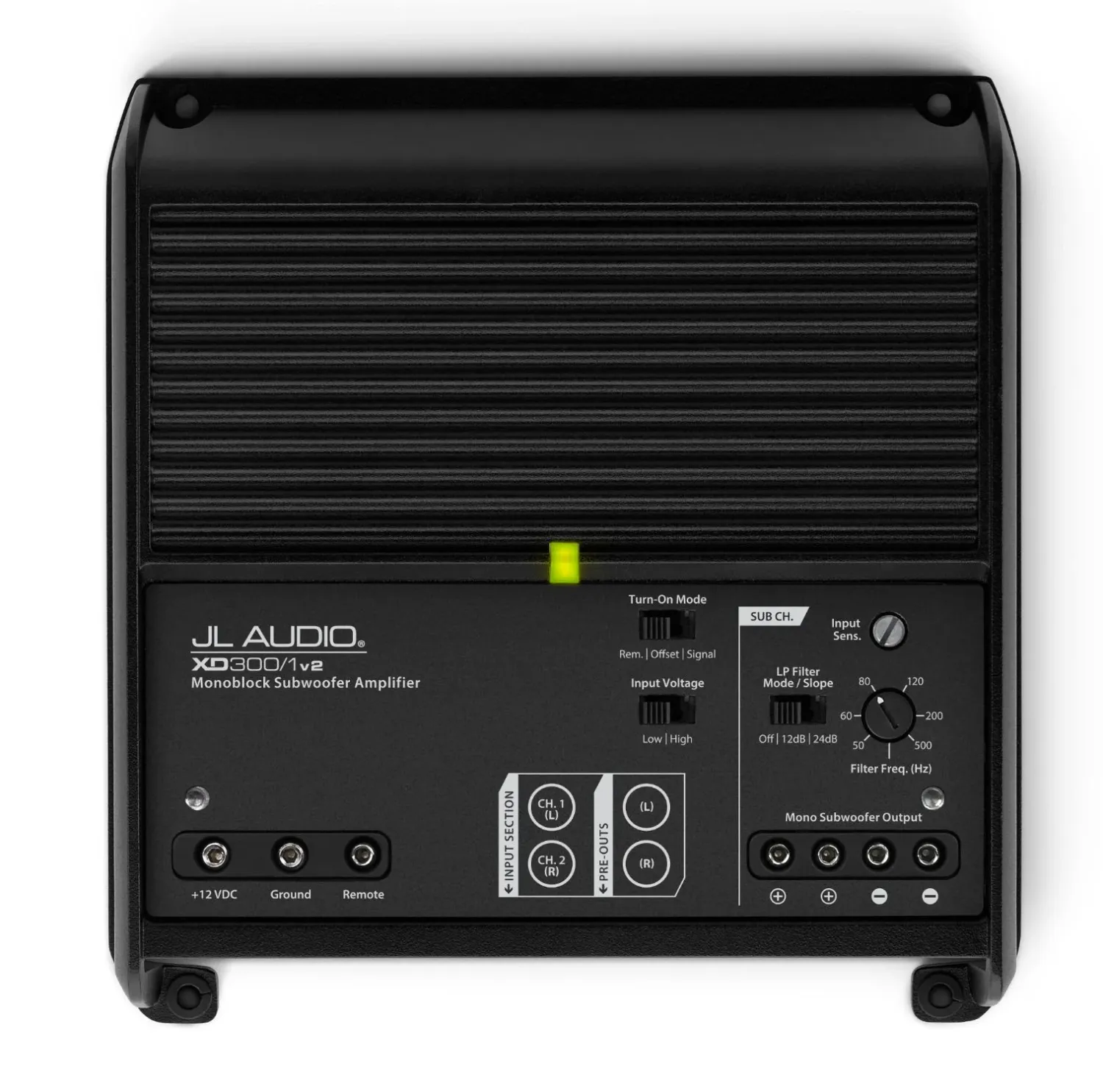 JL Audio XD300/1 v2 サブウーファー用200Wモノアンプ JL Audio XD300/1v2