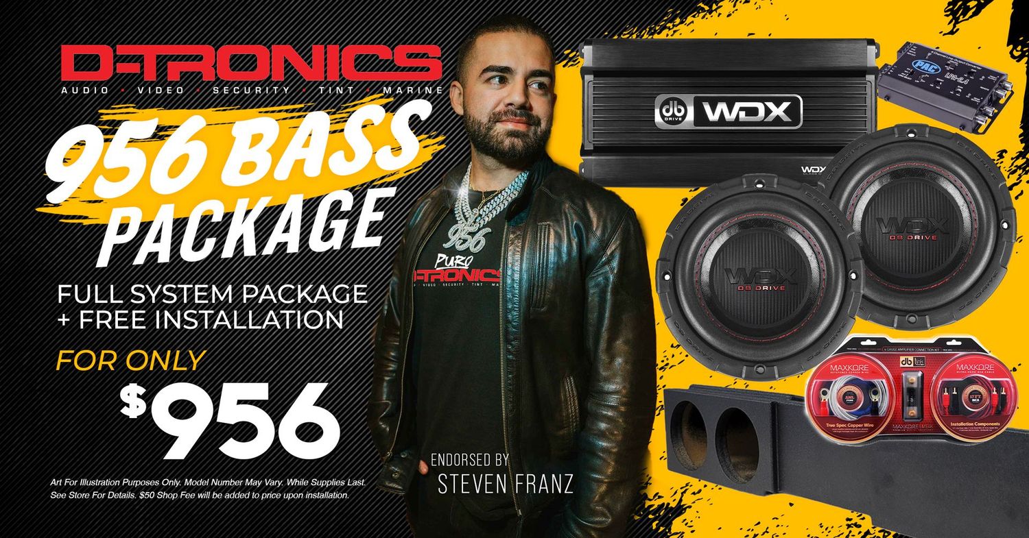 956 BASS Package - Full System Package + Free Installation