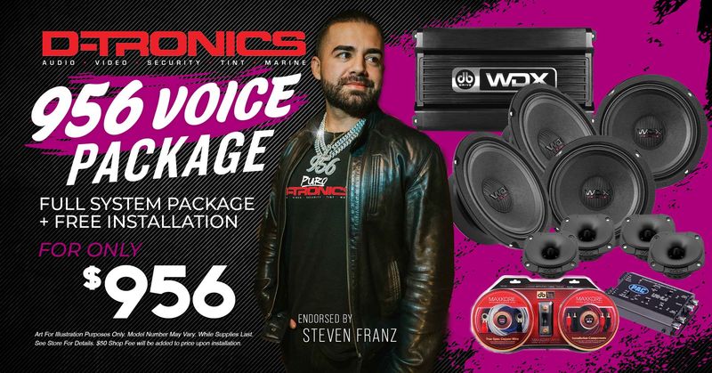 956 VOICE Package - Full System Package + Free Installation