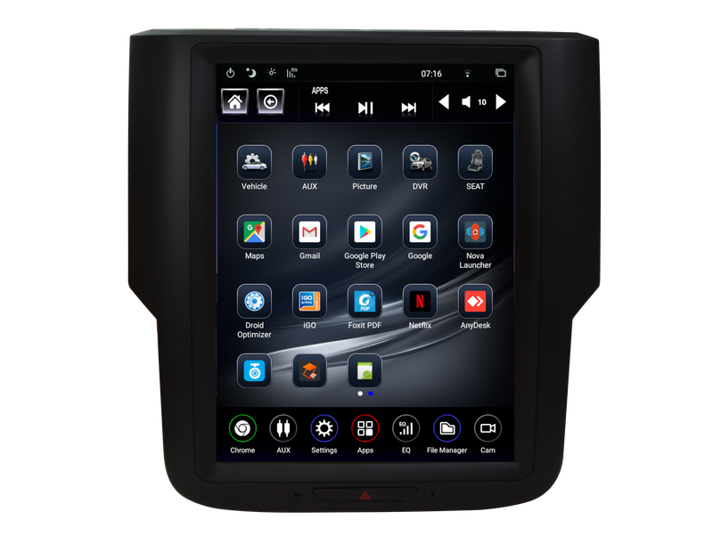 Linkswell 2014-2018 Dodge Ram / 19-UP Classic Dodge Ram Generation 5 T-Style Radio