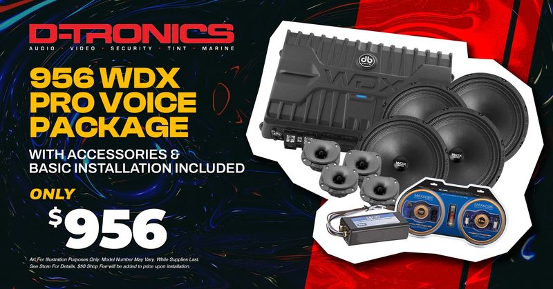 956 WDX PRO VOICE PACKAGE