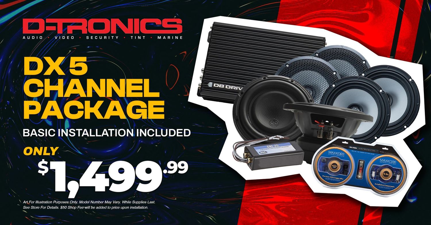 DX 5 CHANNEL PACKAGE
