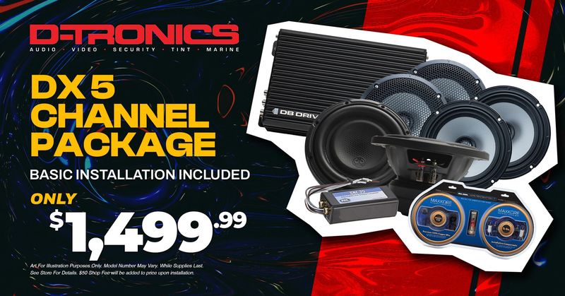 DX 5 CHANNEL PACKAGE