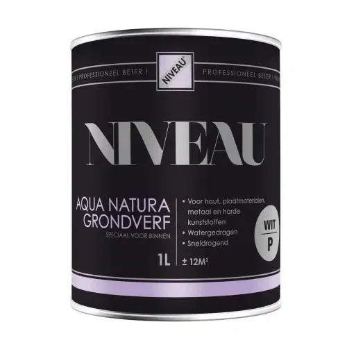 Aqua Natura Grondverf wit van Niveau