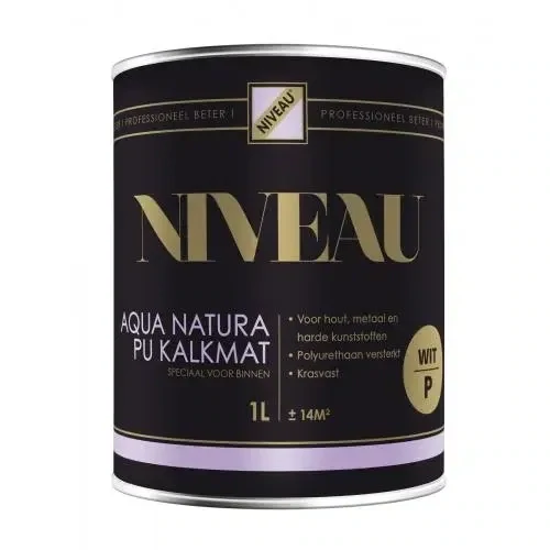 Aqua Natura PU Kalkmat op kleur gemengd van Niveau