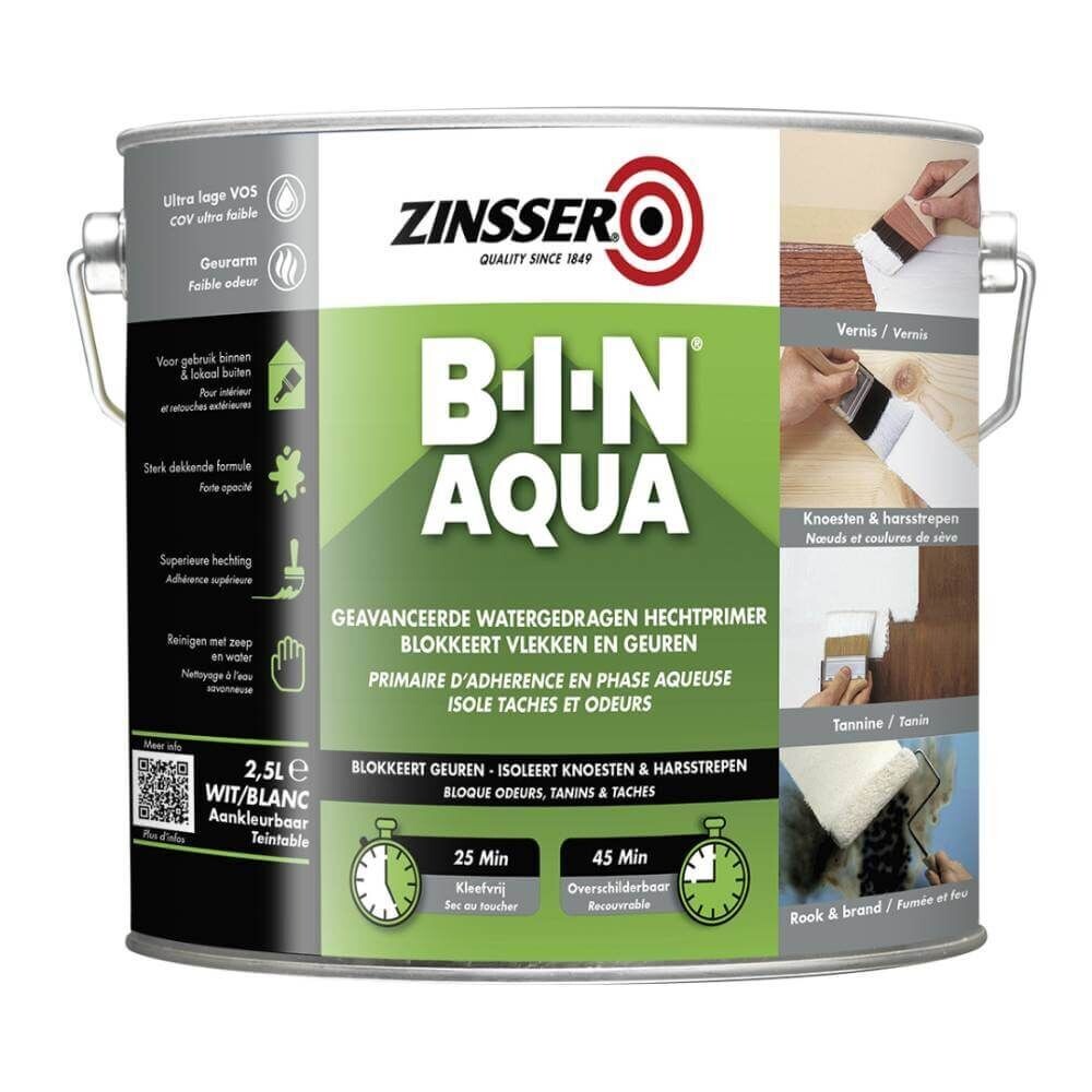Zinsser B-I-N Aqua wit