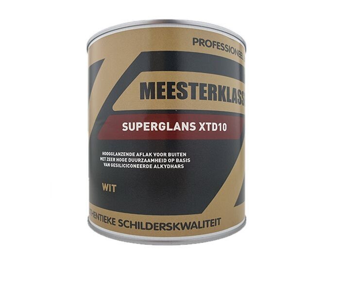 Meesterklasse Hoogglans XTD’10 op kleur gemengd