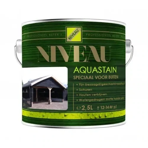 Aquastain van Niveau wit