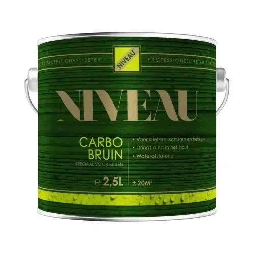 Carbobruin van Niveau