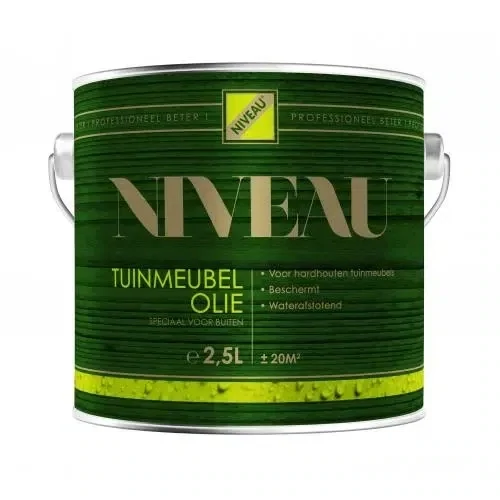 Tuinmeubelolie van Niveau