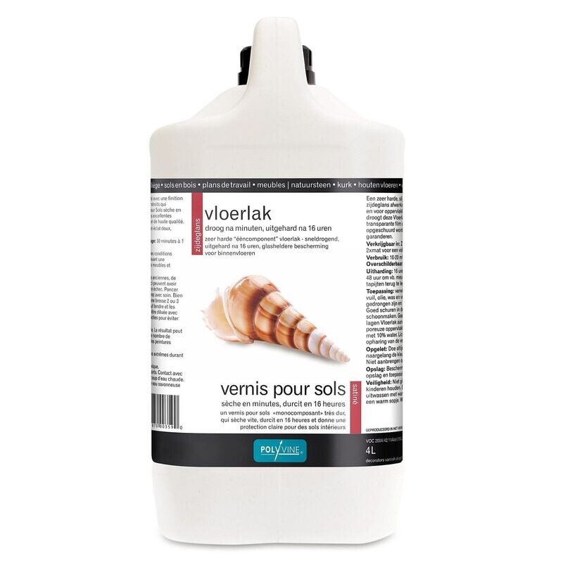 Vloerlak (Super Vloervernis) Zijdeglans van Polyvine