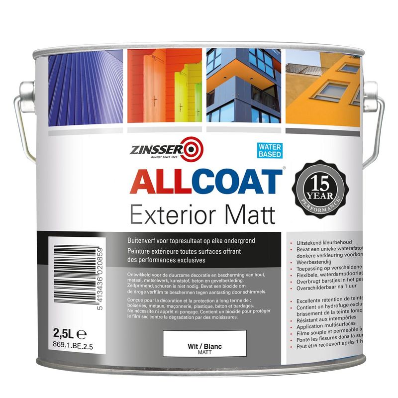 Zinsser Allcoat Exterior Matt