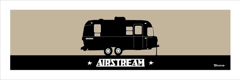 AIRSTREAM CLASSIC LOGO | LOOSE PRINT | ILLUSTRATION | LIFESTYLE | 1:3 RATIO