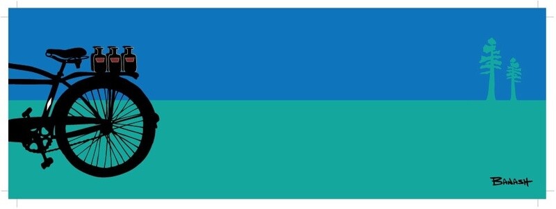 BEER RUN | CANVAS | ILLUSTRATION | LIFESTYLE | 1:3 RATIO