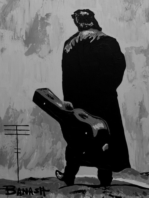 COUNTRY NO. 1 | SIGNED MATTED PRINT | CHARCOAL | 3:4 RATIO