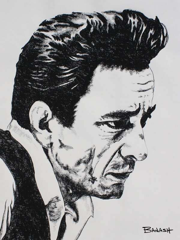 COUNTRY NO. 4 | CANVAS | CHARCOAL | 3:4 RATIO
