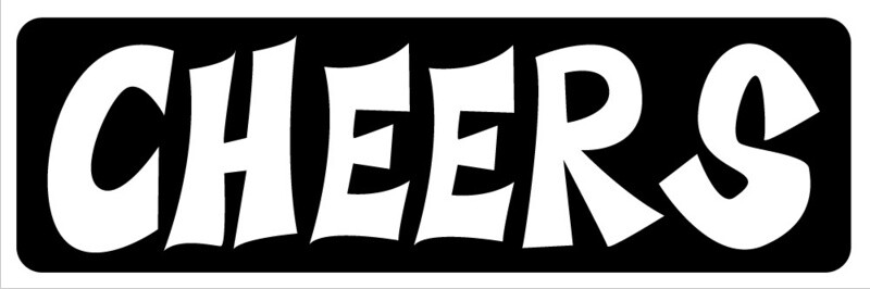 CHEERS | LOOSE PRINT | ILLUSTRATION | STOKED PHRASES | 1:3 RATIO