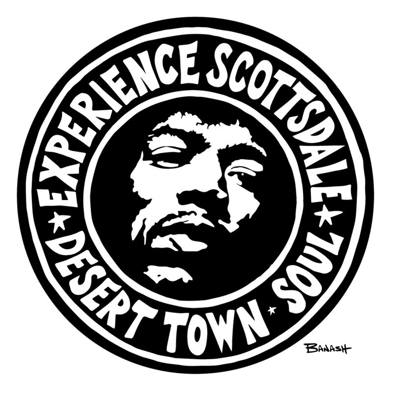 EXPERIENCE SCOTTSDALE . ELECTRIC BLUES NO. 8 | LOOSE PRINT | ILLUSTRATION | 1:1 RATIO