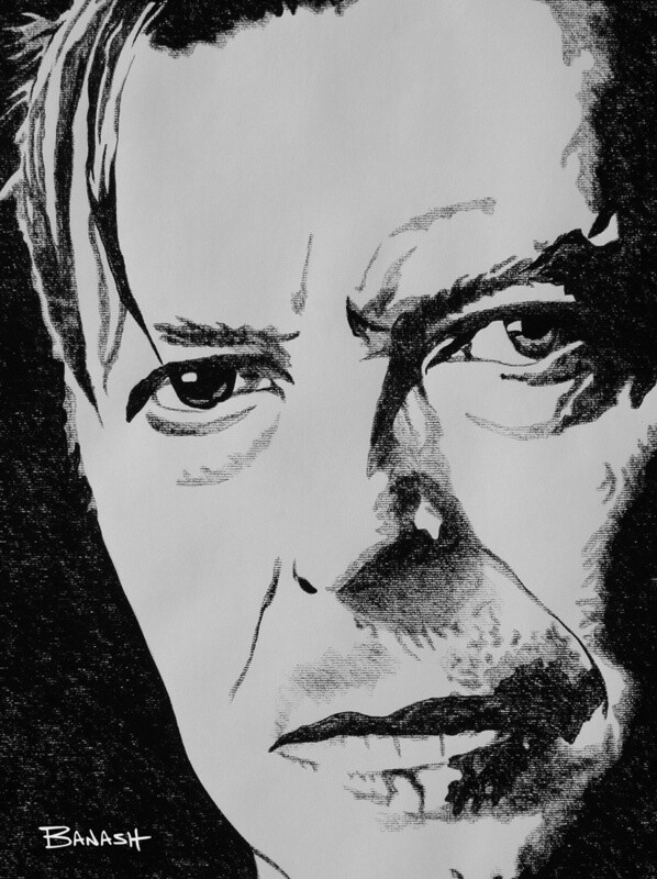 ROCK N&#39; ROLL NO. 7 | CANVAS | CHARCOAL | 3:4 RATIO