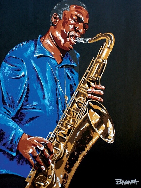 JAZZ NO. 8 | LOOSE PRINT | ACRYLIC PAINTING | 3:4 RATIO