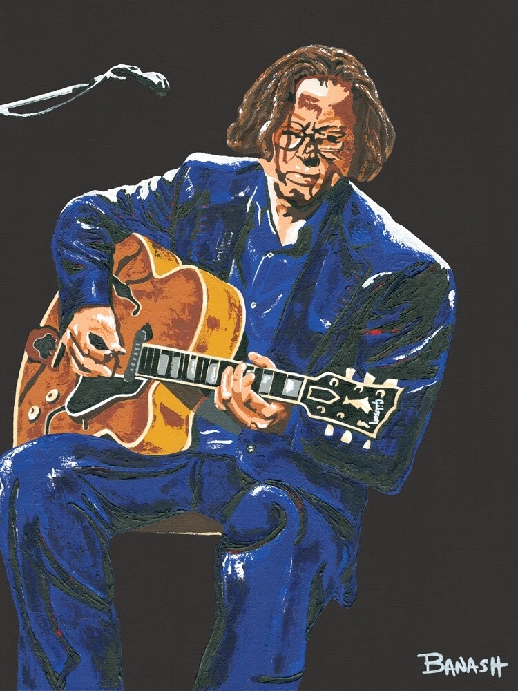 ELECTRIC BLUES NO. 6 | CANVAS | ACRYLIC PAINTING | 3:4 RATIO
