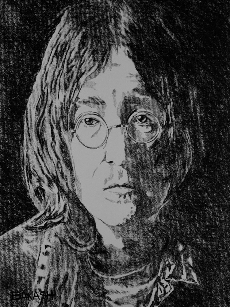ROCK N&#39; ROLL NO. 13 | CANVAS | CHARCOAL | 3:4 RATIO