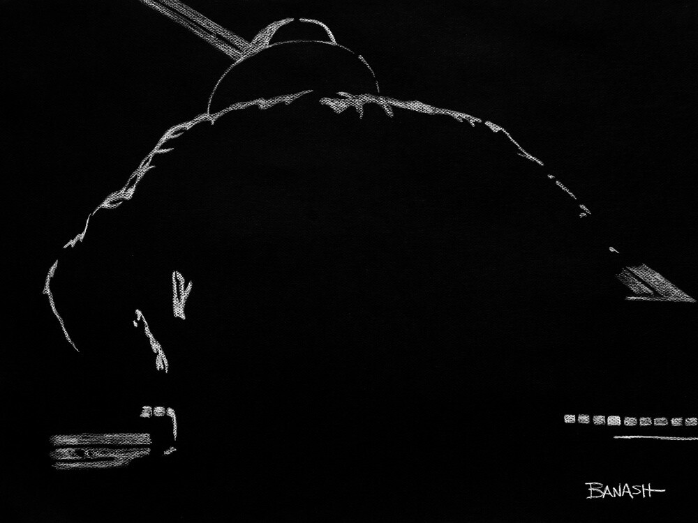 JAZZ NO. 5 | CANVAS | CHARCOAL | 3:4 RATIO