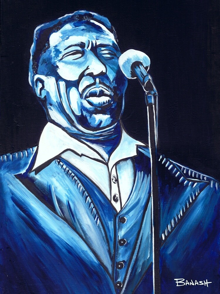 DELTA BLUES  NO. 2 | CANVAS | ACRYLIC PAINTING | 3:4 RATIO