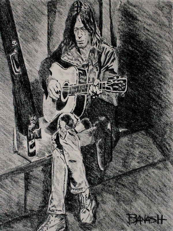FOLK NO. 2 | LOOSE PRINT | CHARCOAL | 3:4 RATIO